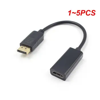 1~5PCS DP za HDMI je združljiv Kabel Adapter Moški-Ženska Za HP/DELL Laptop PC Display Port na HDMI je združljiv Kabel Pretvornik Slike