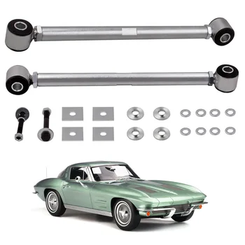 2 Kos Nastavljiv Zadnji Strut Palice kontrolno za Chevrolet Corvette 1963-1979 Slike