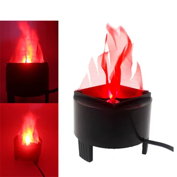 3D Ponaredek Plamen Svetilke 110V/220V Električne tabornem ognju Umetno Plapolanje Ognja Tabela luči Za noč Čarovnic Božični Zabavi Slike