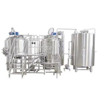 400L 4HL 4BBL obrti varjenja piva proizvajalca opreme na ključ komercialne pivovarna sistem doma točeno pivo pralni steklenico polnjenje Slike