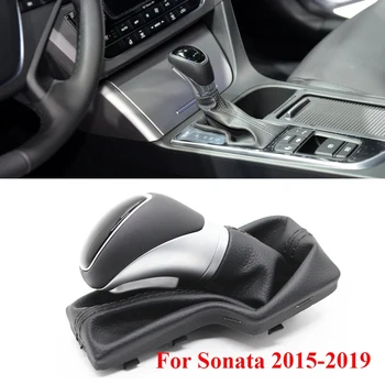 46720-C1200 Prestavna Ročica Gearstick Usnja Prestavna Ročica Za Hyundai LF Sonata 2015-2019 46720C1200 Slike