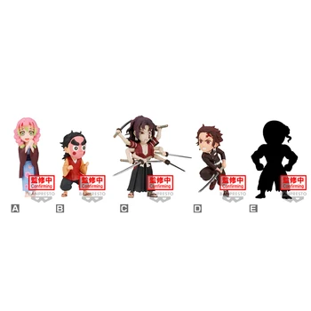 Bandai Resnično WCF Demon Slayer 11 Kanroji Mitsuri Kamado Tanjirou Kawaii Anime figuric Igrače za Fante, Dekleta, Otroci Darila Slike