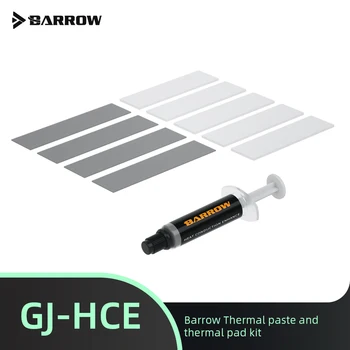 Barrow Termalne Paste Komplet za GJ-HCE Silicij Maščobe Pad GPU Vodni Hladilni Blok Odvajanje Toplote Visoko Zmogljivost Prevodno Pasto Slike
