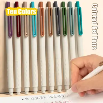 Barve Ink Barvni Gel Peresa Trajne 0,5 mm Pisanje Orodje flomaster Hitro Sušenje Nevtralno Pero Urad Slike