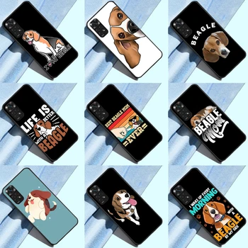 Beagle Kuža Pes Primeru Za Xiaomi Redmi Opomba 11 10 9 7 Pro 10S 9S 8T Redmi 10 10A 10C 9A 9C 9T Mehko Zadnji Pokrovček Slike
