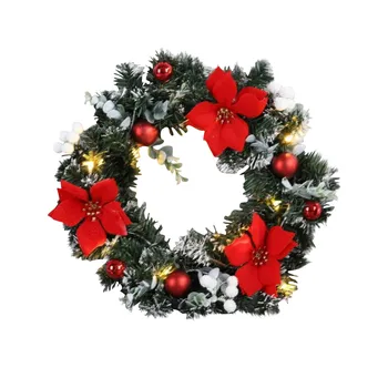 Božični Venec Berry Venec Ročno Cvet Vhodna Vrata Starinsko Venec Zgrinjati Raznovrstni Okraski Okraski Božič Stranka Slike