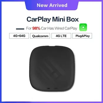 Carplay Ai Box Mini Android 11.0 Polje Apple Avto igra Brezžični Android Auto Za Volvo Ford Mercedes VW Netflix Avto Predvajanje Večpredstavnostnih Slike