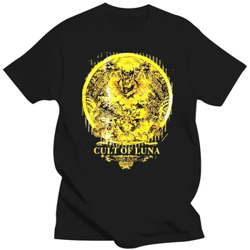 Cult Of Luna Moške Večno Kraljestvo T-Shirt Črna Rockabilia Letnik Graphic Tee Majica Slike