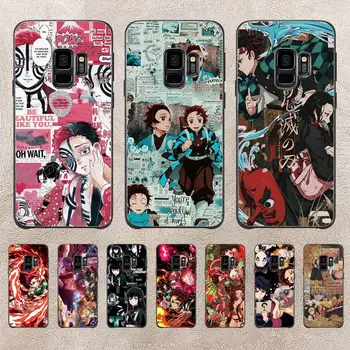 Demon Slayer Anime Primeru Telefon Za Samsung Opomba 8 9 10 20 Note10Pro 10lite 20ultra M20 M51 Funda Primeru Slike