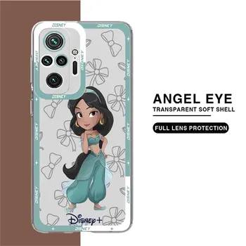 Disney Princesa Srčkan Primeru za Xiaomi Redmi 12C, 9T 12 9C 10A 10 9 9A 10C 13C Lupini Jasno Silikonski Pokrov Slike