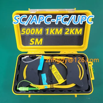 Dobra Kakovost SC/APC-FC/UPC 500M 1KM 2KM SM svjetlovodni OTDR Začetek Kabla Polje SC APC KG UPC Slike