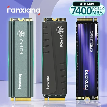 Fanxiang M. 2 SSD S660/S770/S880 SSD NVMe M2 PCIe4.0 7400MB/s 1TB 2TB 4TB Notranji Pogon ssd Za PlayStation5/PS5 Namizje Slike