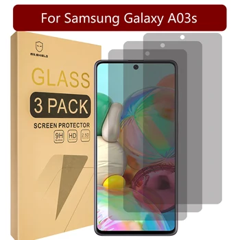 G. Ščit [3-PACK-gnome] Zasebnost Zaslon Patron Združljiv z Samsung Galaxy S10 Lite/Galaxy A91 [Kaljeno Steklo] [Anti Vohun] Slike
