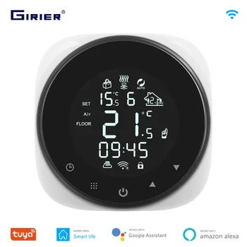 GIRIER Tuya Smart Wifi Termostat za Plin Kotel/Električni/Voda Talne Ogrevanje Temperaturni Regulator Deluje z Alexa Hej Google Slike