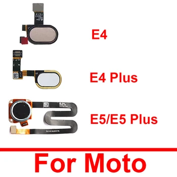 Gumb za domačo stran Prstnih Senzor Flex Kabel Za Motorola Moto E5 E5 Plus E4 E4 Plus XT1770 XT1771 Meni Vrniti Traku rezervnih Delov Slike