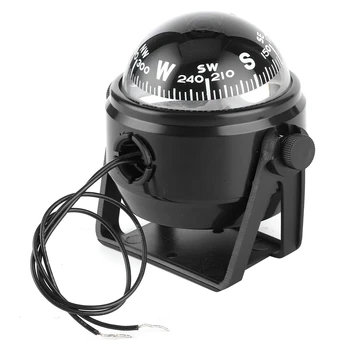 LED DC12V Navigacija Elektronski Digitalni Kompas Jahta Čoln Navigacija Kompas Smer Kompas (Z Vgrajeno Luč) Slike