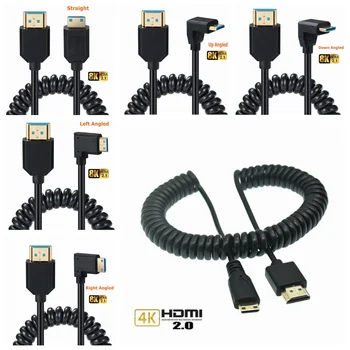 Mini HD Za HDMI je združljiv Pomlad 2.1 Podporo 8K 4K 120Hz 48Gbps HDR HDCP 5K Za Kamere, Tablični NUC Kit Projektor TV Kabel 1M Slike