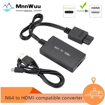 MnnWuu 1080P N64, Da HDMI je združljiv Pretvornik Igra Adapter Za Nintend N64 / SNES toHDMI-združljiv Pretvornik Plug And Play Slike
