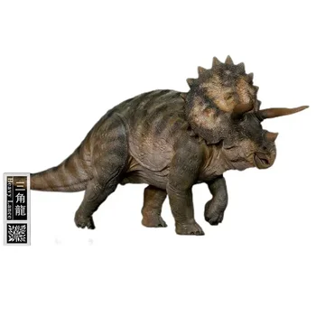Nanmu Triceratops Težka Lance Dinozavri Slika Prazgodovinske Živali Model Igrača Posebno Barvno Različico Slike