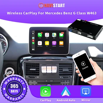 NAVISTART Brezžični CarPlay Za Mercedes Benz G Razred W463 W461 2012-2019 Z Android Auto ZEMLJEVID Siri AirPlay Navigacija GPS Slike