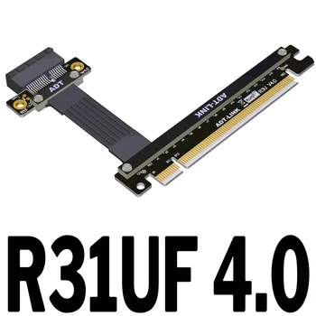 PCIe4.0 X16, da x1 Podaljšek GPU Rudarstvo Podaljšek Kabla Za AMD NVidia grafične Kartice Slike