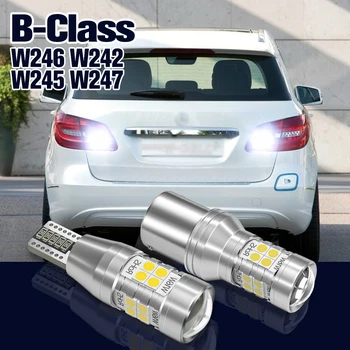 Povratne Luči 2x LED Žarnice Varnostne Svetilke Za Mercedes Benz Razreda B W246 W242 W245 W247 Pribor 2005-2020 2015 2016 2017 Slike