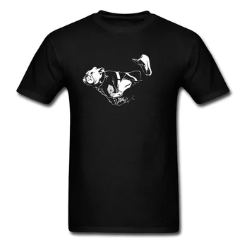 Preprost Moški Tshirts Priložnostne Majice Morskih Buldog T-shirt Runner Tees 2018 Okrogle Ovratnik Udobno Kratek Rokav Bombaž Oblačila Slike