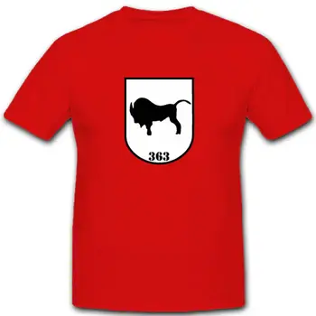 Pzbtl363 tank bataljon Bundeswehr grb značko bison - T-shirt #3998 Slike