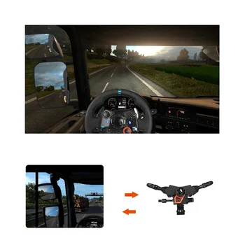 Racing Simulator t300 g29 g27 igra volan volanski svetlobe metlice spremembe kit Tovornjak Slike