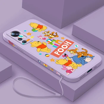 Risanke Disney Winnie The Pooh Za Xiaomi Mi 13 12T 12S 12X 11i 11X 10T 11T 10S Lite Pro Ultra Liquid Levo Vrv Mehko Primeru Telefon Slike