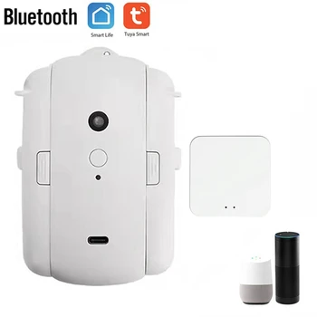 Smart Zavese Odpirač Prehod Bluetooth Skladbo Zavese Stikalo Robot Daljinski Upravljalnik Za Alexa Googlova Domača Stran Slike