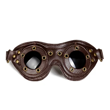 Smešno Steampunk Človek Halloween Cosplay Očala Za Odrasle Osebe, Gospod Prop Očala Slike