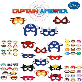 Spiderman, Disney Masko Stranka Dekoracijo Set darilo za rojstni dan stranke Halloween Kul Pribor Najljubši Okras Za Fante, Dekleta Maske Slike