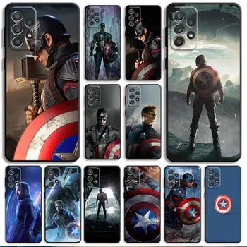 Superheroj Film Captain America Za Samsung Galaxy A53 A54 A52 A12 A13 A32 A33 A23 A51 A71 A21 A31 A32 A72 A11 A22 4G 5G Primerih Slike