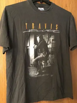 Travis Tritt - 1992 Siva Majica - L (42-44). dolge rokave Slike