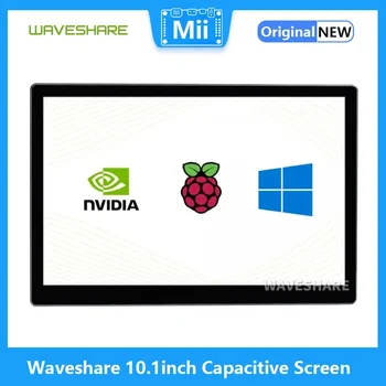 Waveshare 10.1 palčni Kapacitivni Zaslon na Dotik LCD zaslon (E), 1024*600, HDMI, ki je v Celoti Lepljena Zaslon Podpira Raspberry Pi, Jetson Nano Slike