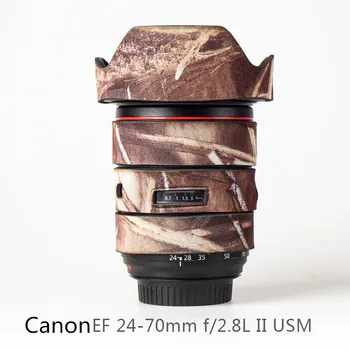 XCOAT kamen za Canon 24-70 f/2.8 L II USM objektiv kartico pištolo zajema prikrivanje silikonski objektiv gume zaščitni rokav Slike