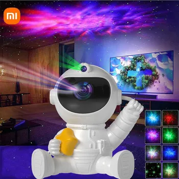 Xiaomi Astrounata Projektor LED Svetloba Night Star Galaksij Projektor USB Lučka Za Otroke, Soba Dekoracijo Božično Darilo Slike