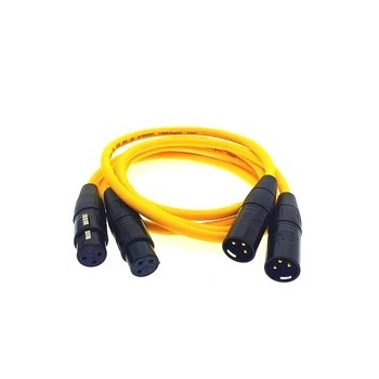 XLR moški in ženski audio kabel mešalnik strokovno kondenzatorski mikrofon podaljšek kabla par (van den hul m.c.d102 MkIII Slike