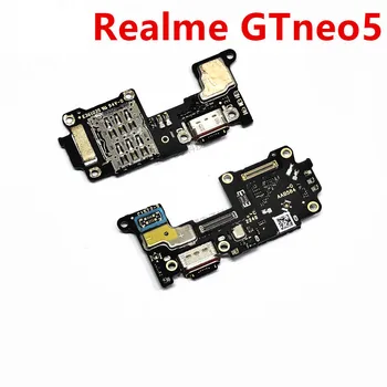Za Realme GT Neo5 Polnilnik USB Polnjenja Priključek Flex Kabel Polnilnika Dock Odbor Slike