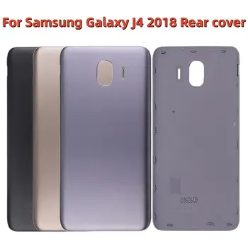 Za Samsung Galaxy J4 2018 J400 SM-J400F J400FN J400DS Hrbtni Pokrovček Baterije Zadnja Vrata Stanovanja Primeru Popravila Delov Slike