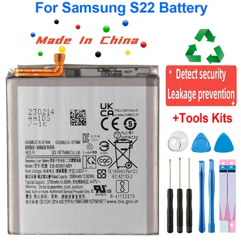 Za Samsung Galaxy S22 Zamenjavo Baterije Mobilnega Telefona EB-BS901ABY Baterije Za Samsung Galaxy S22 + namestitev Orodja Slike