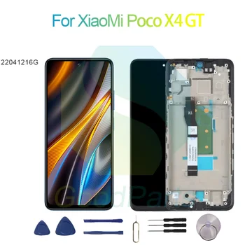 Za XiaoMi Poco X4 GT Zaslona Zamenjava 2460*1080 22041216G Poco X4 GT LCD zaslon na Dotik, Računalnike Slike
