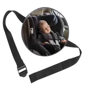 Zadaj Gleda Avto Ogledala Nastavljiva Baby Varnost Avtomobilov Pogled Nazaj, Sedež, Ogledalo, Otroci Auto Shatterproof Rearview Mirror Sedež Monitor Slike