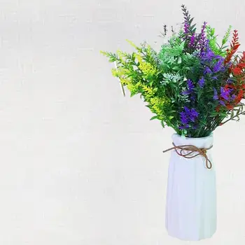 Zunanji Okras: Umetni Cvetovi Sivke s 7-Koničastimi Listi - Popoln Dodatek za Vaš Vrt in Teraso,