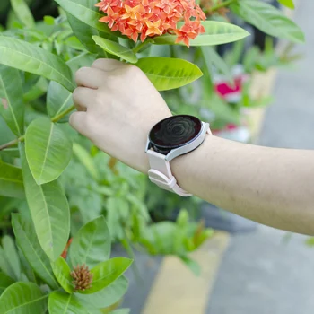 Čoln 20 mm Sponke Silikonski Trak Za Samsung Galaxy huawei watch Amazfit Huawei Honor Xiaomi Huami Garmin Smartwatch serije Slike