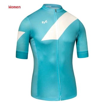Ženske Kolesarski Dres Mujer Novo Milltage Modra Oranžna Cikel Majica Camiseta Ciclismo MTB Kolo Visoko Kakovostne Športne Obrabe Slike